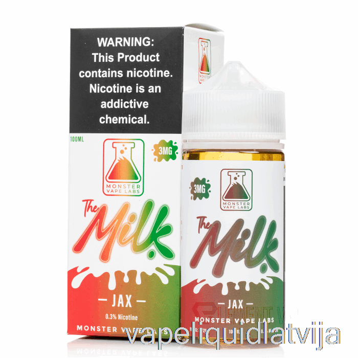 Jax - Piens - 100ml 6mg Vape šķidrums